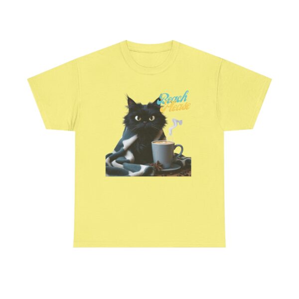 Beach Please Cat Shirt – Funny Black Cat Coffee Tee, Cozy Feline Lover Gift, Sarcastic Cat Graphic T-Shirt, Cute Cat Mom Apparel - Image 25