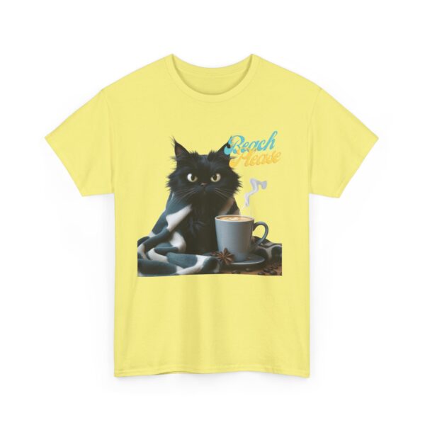 Beach Please Cat Shirt – Funny Black Cat Coffee Tee, Cozy Feline Lover Gift, Sarcastic Cat Graphic T-Shirt, Cute Cat Mom Apparel - Image 27