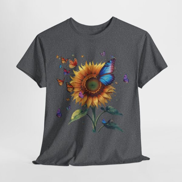 Colorful Sunflower T-Shirt with Butterflies - Image 32