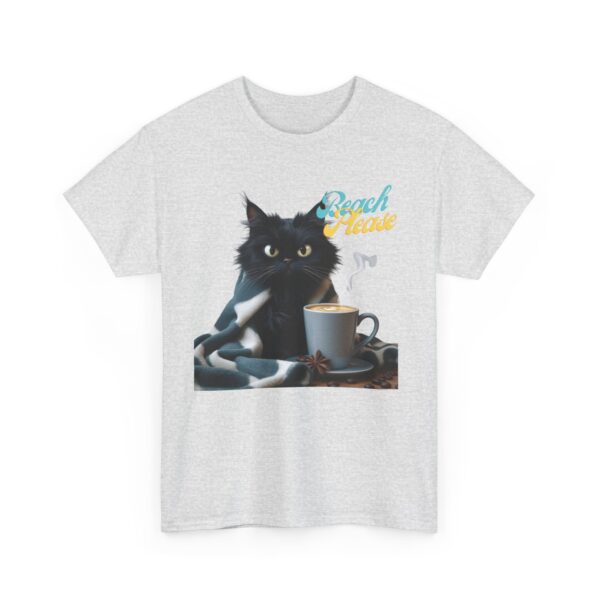 Beach Please Cat Shirt – Funny Black Cat Coffee Tee, Cozy Feline Lover Gift, Sarcastic Cat Graphic T-Shirt, Cute Cat Mom Apparel - Image 11