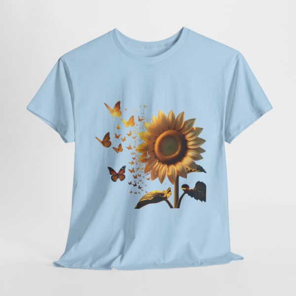 Sunflower and Butterfly Shirt - Image 2