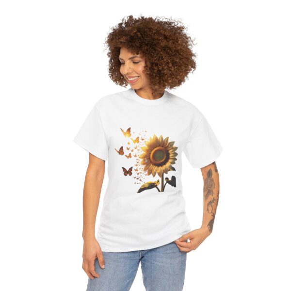 Sunflower and Butterfly Shirt - Image 26