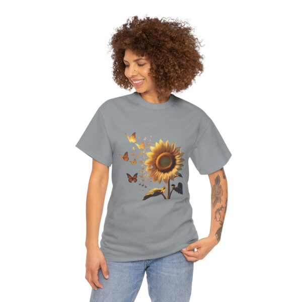 Sunflower and Butterfly Shirt - Image 22