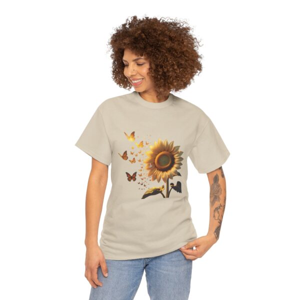 Sunflower and Butterfly Shirt - Image 14