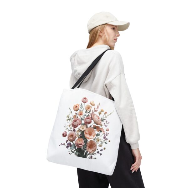 Vintage Floral Tote Bag – Elegant Everyday Carryall for Women" - Image 33