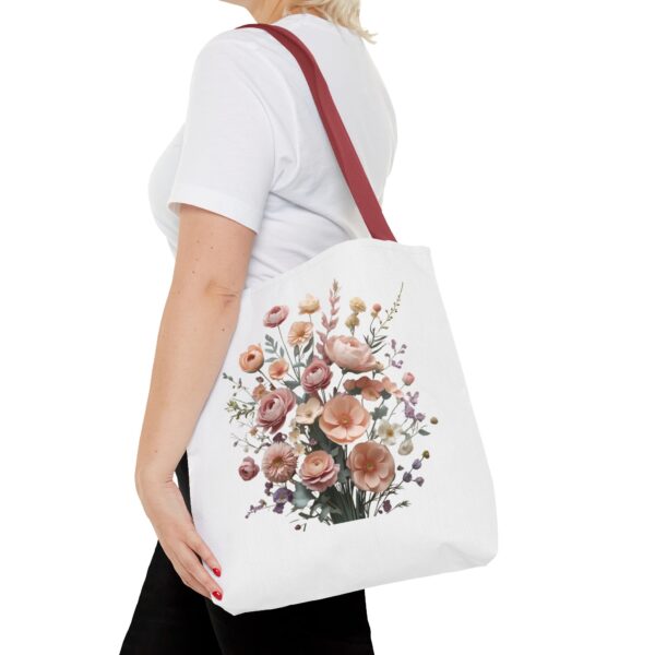 Vintage Floral Tote Bag – Elegant Everyday Carryall for Women" - Image 37