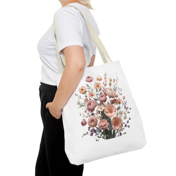 Vintage Floral Tote Bag – Elegant Everyday Carryall for Women" - Image 57