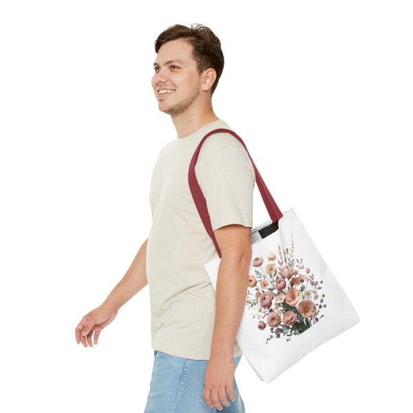 Vintage Floral Tote Bag – Elegant Everyday Carryall for Women" - Image 36