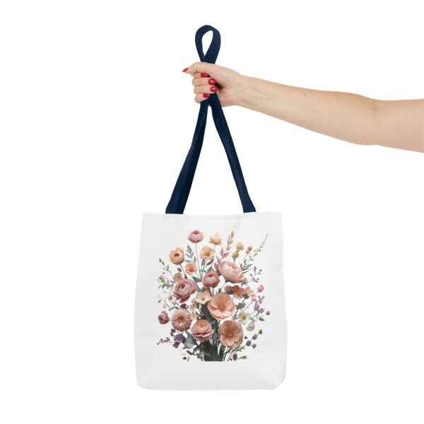 Vintage Floral Tote Bag – Elegant Everyday Carryall for Women" - Image 22