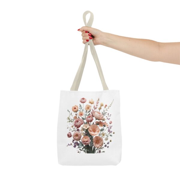 Vintage Floral Tote Bag – Elegant Everyday Carryall for Women" - Image 17