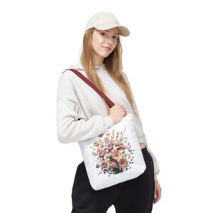 Vintage Floral Tote Bag – Elegant Everyday Carryall for Women"