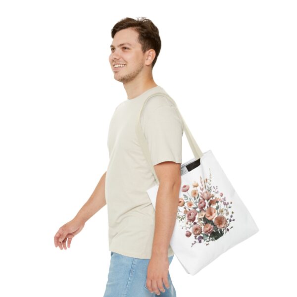 Vintage Floral Tote Bag – Elegant Everyday Carryall for Women" - Image 52