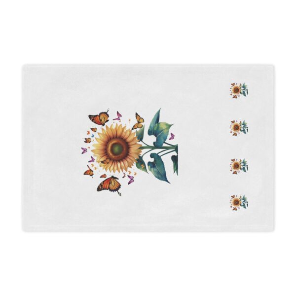 Sunflower Minky Blanket - Sunflower and Butterfly Minky Blanket – Soft Cozy Throw for Nature Lovers – Floral Gift for Mom or Gardener - Image 11