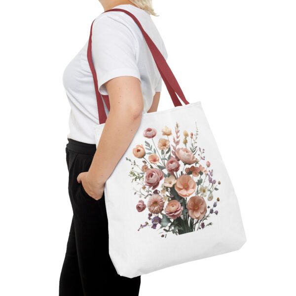 Vintage Floral Tote Bag – Elegant Everyday Carryall for Women" - Image 41