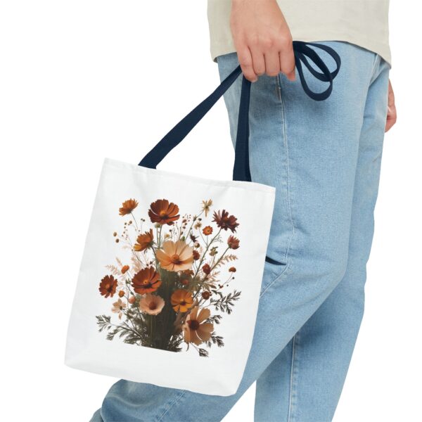 Romantic Bloom Tote Bag – Beautiful Floral Design for Daily Use - Image 21