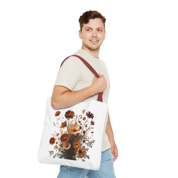 Romantic Bloom Tote Bag – Beautiful Floral Design for Daily Use - Image 38