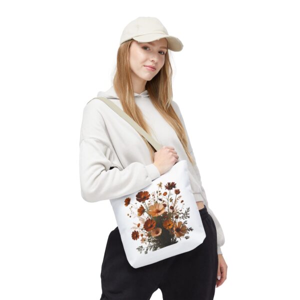Romantic Bloom Tote Bag – Beautiful Floral Design for Daily Use - Image 18