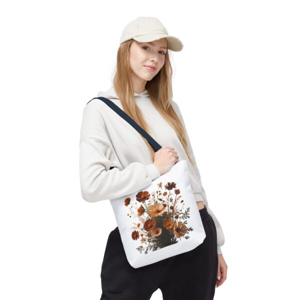 Romantic Bloom Tote Bag – Beautiful Floral Design for Daily Use - Image 23