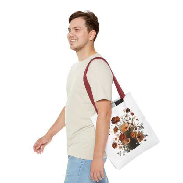 Romantic Bloom Tote Bag – Beautiful Floral Design for Daily Use - Image 34