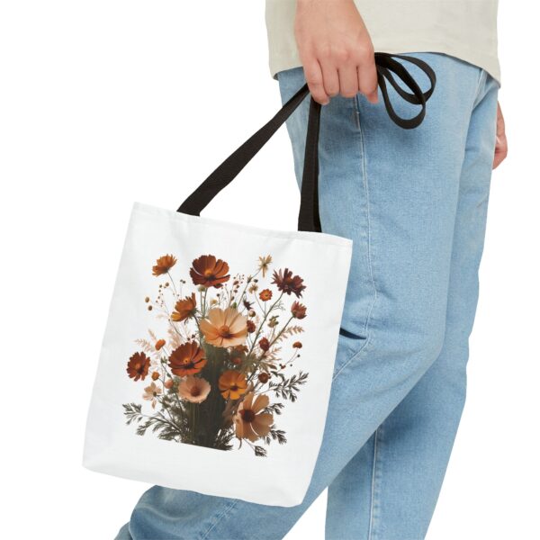 Romantic Bloom Tote Bag – Beautiful Floral Design for Daily Use - Image 7