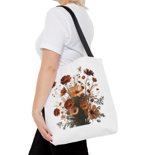 Romantic Bloom Tote Bag – Beautiful Floral Design for Daily Use - Image 27