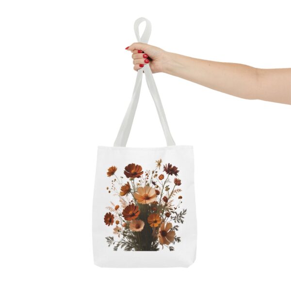 Romantic Bloom Tote Bag – Beautiful Floral Design for Daily Use - Image 12