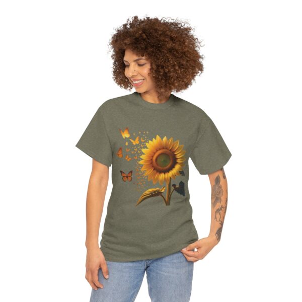 Sunflower and Butterfly Shirt - Image 18