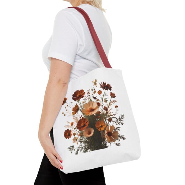 Romantic Bloom Tote Bag – Beautiful Floral Design for Daily Use - Image 35