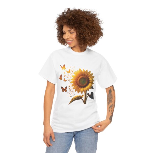Sunflower and Butterfly Shirt - Image 26