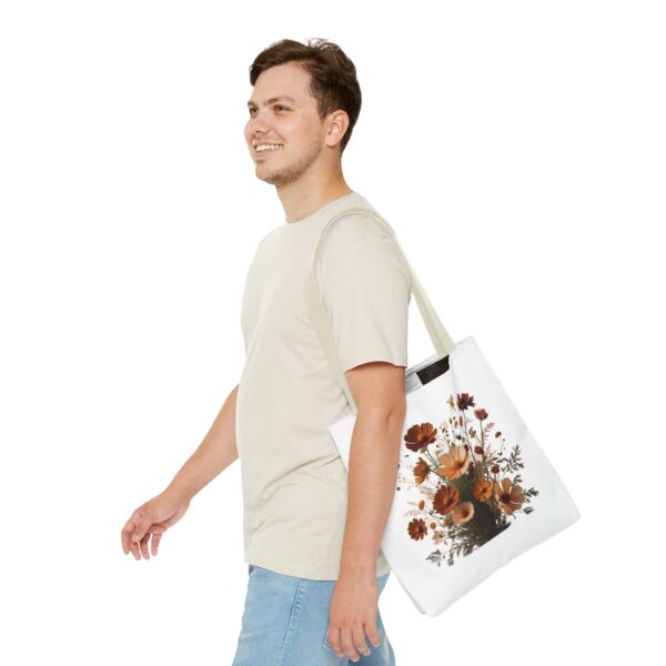 Romantic Bloom Tote Bag – Beautiful Floral Design for Daily Use - Image 50