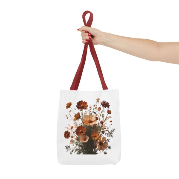Romantic Bloom Tote Bag – Beautiful Floral Design for Daily Use - Image 4
