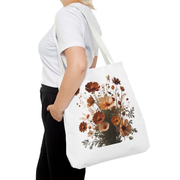 Romantic Bloom Tote Bag – Beautiful Floral Design for Daily Use - Image 47