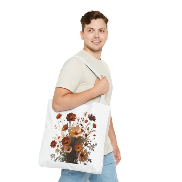 Romantic Bloom Tote Bag – Beautiful Floral Design for Daily Use - Image 46