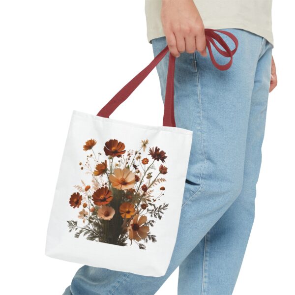 Romantic Bloom Tote Bag – Beautiful Floral Design for Daily Use