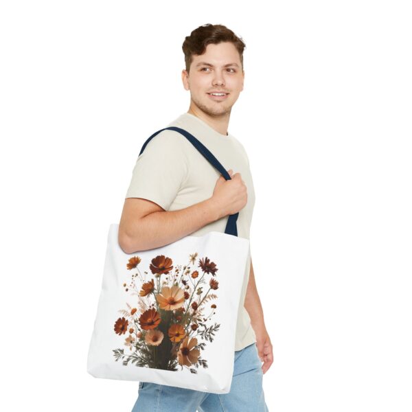 Romantic Bloom Tote Bag – Beautiful Floral Design for Daily Use - Image 62