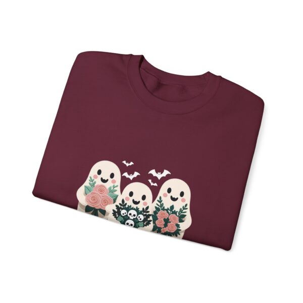 The Spooky-Cute Ghost Gang Sweatshirt: Your Fun Halloween Vibe | Cozy Unisex Crewneck | Comfort Colors Sweatshirt | - Image 2