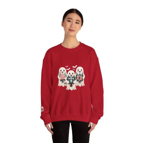 The Spooky-Cute Ghost Gang Sweatshirt: Your Fun Halloween Vibe | Cozy Unisex Crewneck | Comfort Colors Sweatshirt | - Image 56