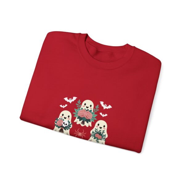 Ghostly Gathering: The Ultimate Cozy Crew for Spooky Season | Comfort Colors Sweatshirt | - Image 55