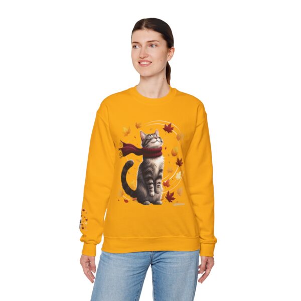 🍂 The Cozy Cat Sweatshirt: Your Ultimate Autumn Comfort Wear 🧣 | Comfort Colors Cat Sweatshirt - Image 5