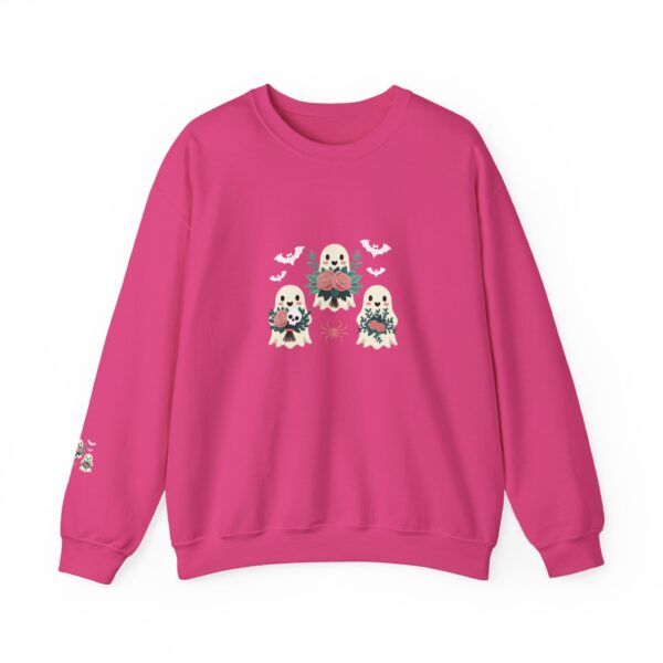 Ghostly Gathering: The Ultimate Cozy Crew for Spooky Season | Comfort Colors Sweatshirt | - Image 50