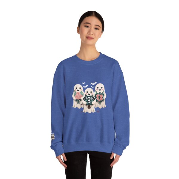 The Spooky-Cute Ghost Gang Sweatshirt: Your Fun Halloween Vibe | Cozy Unisex Crewneck | Comfort Colors Sweatshirt | - Image 37