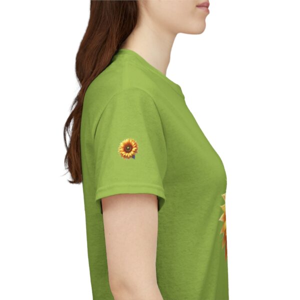 Unisex Sunflower Shirt | Vibrant Yellow Flower Graphic Tee | Nature Gift - Image 12