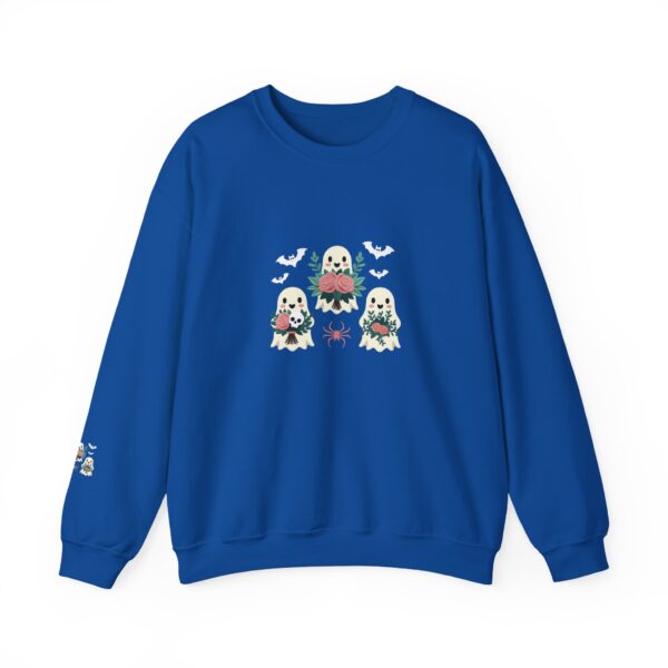 Ghostly Gathering: The Ultimate Cozy Crew for Spooky Season | Comfort Colors Sweatshirt | - Image 39