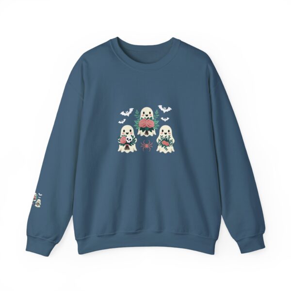 Ghostly Gathering: The Ultimate Cozy Crew for Spooky Season | Comfort Colors Sweatshirt | - Image 20