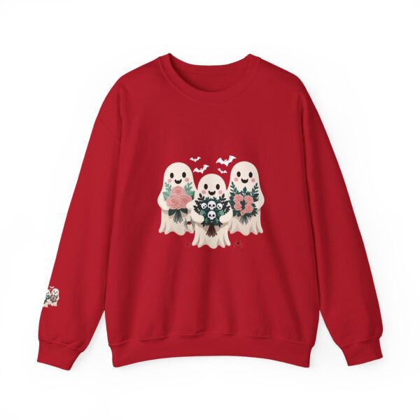 The Spooky-Cute Ghost Gang Sweatshirt: Your Fun Halloween Vibe | Cozy Unisex Crewneck | Comfort Colors Sweatshirt | - Image 54