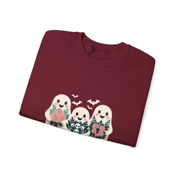 The Spooky-Cute Ghost Gang Sweatshirt: Your Fun Halloween Vibe | Cozy Unisex Crewneck | Comfort Colors Sweatshirt | - Image 59