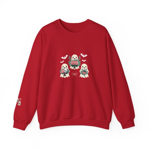Ghostly Gathering: The Ultimate Cozy Crew for Spooky Season | Comfort Colors Sweatshirt | - Image 54