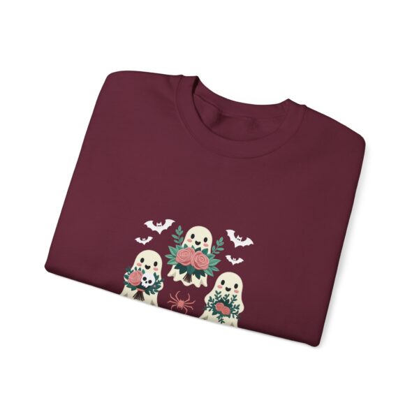 Ghostly Gathering: The Ultimate Cozy Crew for Spooky Season | Comfort Colors Sweatshirt | - Image 6