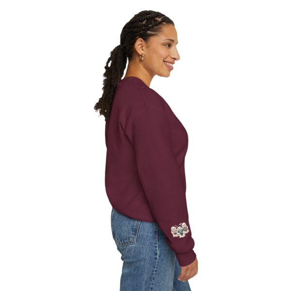 The Spooky-Cute Ghost Gang Sweatshirt: Your Fun Halloween Vibe | Cozy Unisex Crewneck | Comfort Colors Sweatshirt | - Image 4
