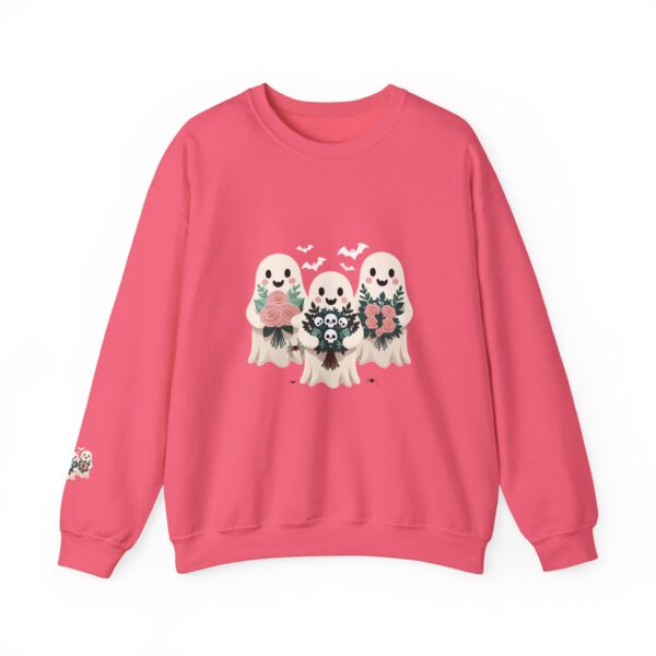 The Spooky-Cute Ghost Gang Sweatshirt: Your Fun Halloween Vibe | Cozy Unisex Crewneck | Comfort Colors Sweatshirt | - Image 9